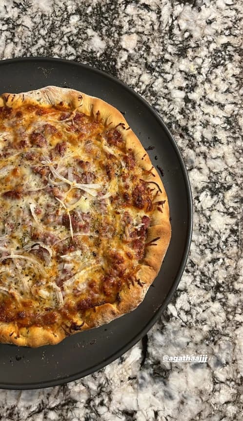 Homemade pizza night